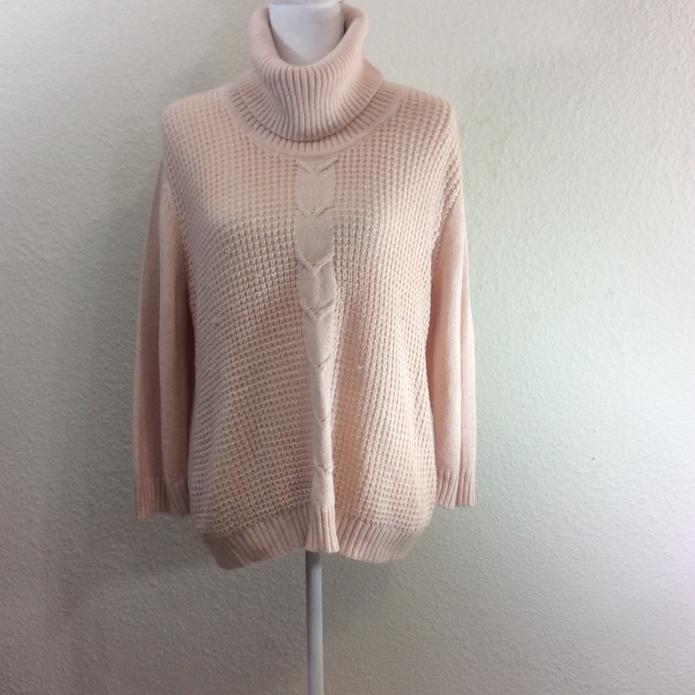New York& Co sweater turtle neck, very soft - Picture 2 of 6